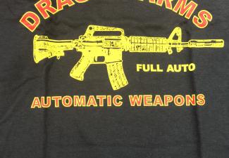 Dragonman's Shirt (Yellow Logo 