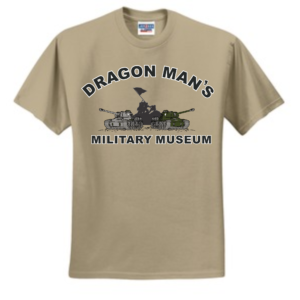 Dragonman Military Museum T-shirt Khaki