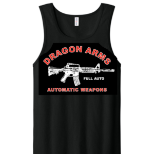 Dragonman Tank Top Red & White